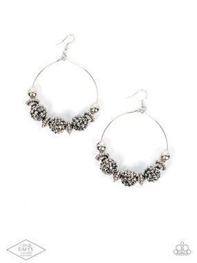 Paparazzi Stunning Hematite Dangle Earrings (ED241)
